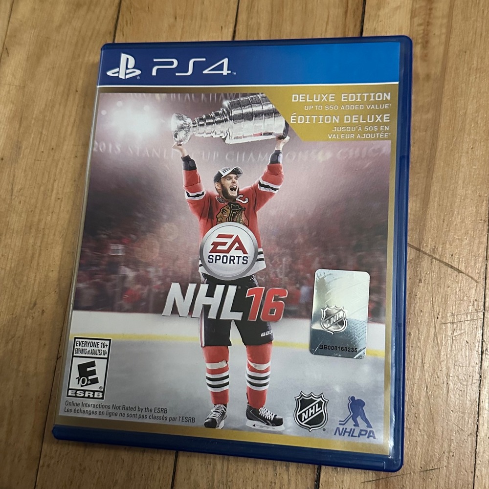 NHL 16 17 18 19 PS4 Games Lot Hockey EA Sports Sony PlayStation 4 Bundle